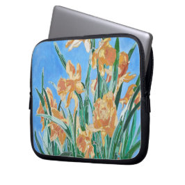 Golden Daffodils fett anmutend Art Laptopschutzhülle