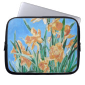 Golden Daffodils fett anmutend Art Laptopschutzhülle (Vorderseite)