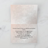 Golden daffodils Muttertagskarte für Oma Karte (Innenseite)