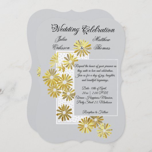 Golden Daisy Traumstrecke Airolo - Gletsch Einladung (Vorne/Hinten)