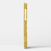 Golden Damask Barockfarbenes Muster Case-Mate iPhone Hülle (Rückseite / Links)