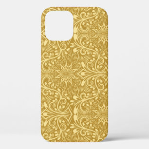 Golden Damask Barockfarbenes Muster Case-Mate iPhone Hülle