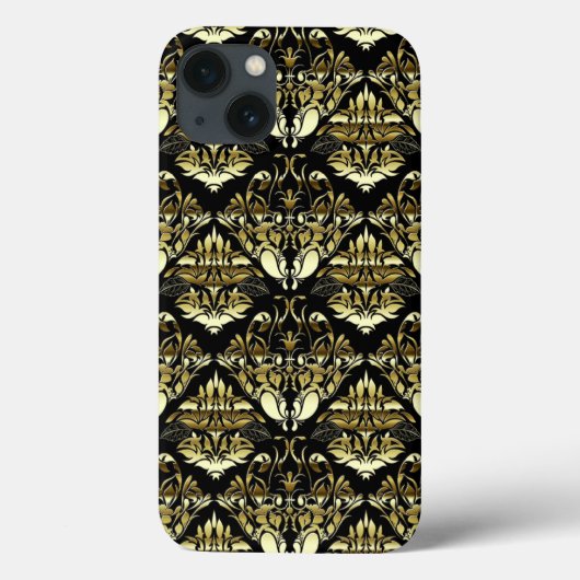 Golden Damask Case-Mate iPhone Hülle (Rückseite)