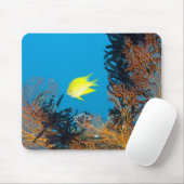 Golden Damselfish (Amblyglyphidodon aureus) Mousepad (Mit Mouse)