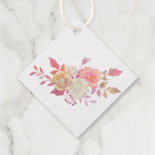 Golden Danke, Hochzeit Geschenkanhänger (Rückseite)