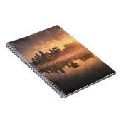 Golden Dawn Angkor Wat Notebook Notizblock (Rechte Seite)