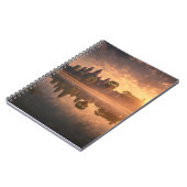 Golden Dawn Angkor Wat Notebook Notizblock (Linke Seite)