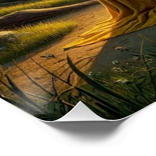 Golden Dawn Wizard Poster (Ecke)