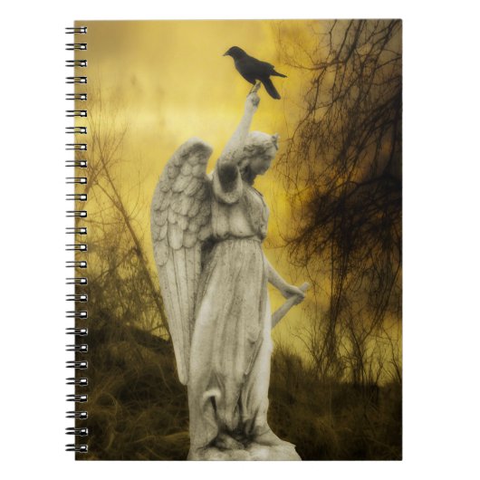Golden Day Crow Notizblock (Vorderseite)