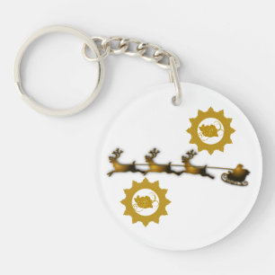 Golden Dee Weihnachten Weihnachten Schlüsselanhänger