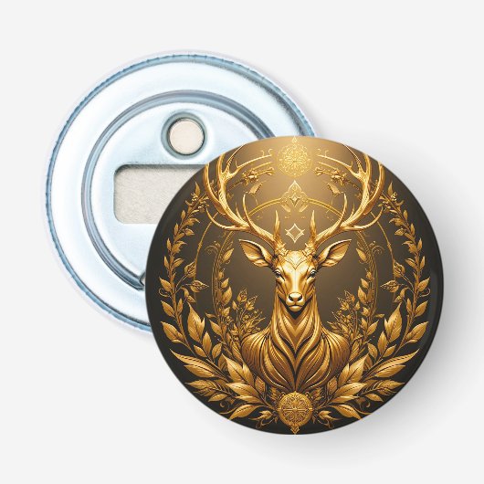Golden Deer Emblem Flaschenöffner (Vorderseite)