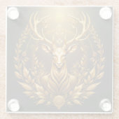 Golden Deer Emblem Glasuntersetzer (Rückseite)