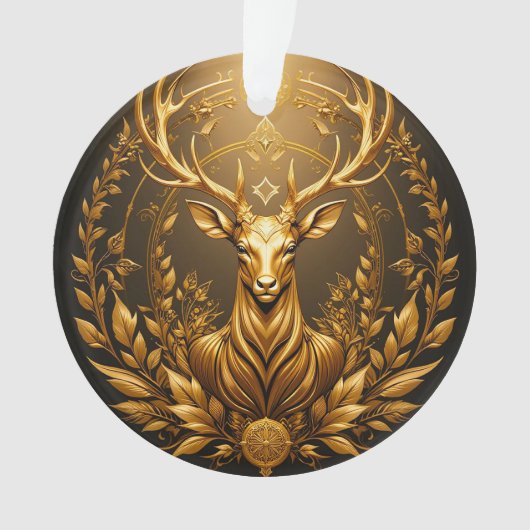 Golden Deer Emblem Ornament (Vorderseite)