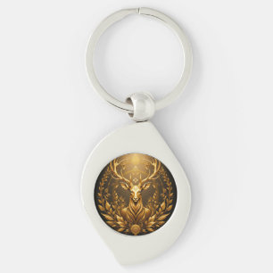 Golden Deer Emblem Schlüsselanhänger