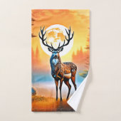 Golden Deer Twilight Peak Badhandtuch Set (Handtuch)