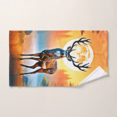 Golden Deer Twilight Peak Badhandtuch Set (Handtuch)