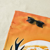 Golden Deer Twilight Peak Strandtuch (Beispiel)