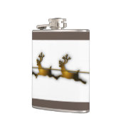 Golden Dei Weihnachten Flachmann (Links)