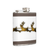 Golden Dei Weihnachten Flachmann (Rechts)