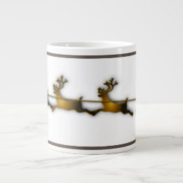 Golden Dei Weihnachten Jumbo-Tasse