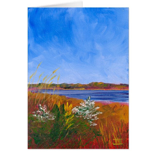 Golden Delaware River Card (Vorne)