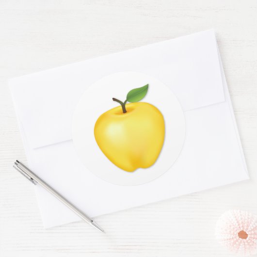 Golden Delicious Apple Aufkleber (Umschlag)