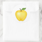 Golden Delicious Apple Aufkleber (Tasche)