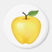 Golden Delicious Apple Magnet (Vorne)