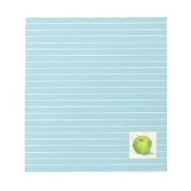 Golden Delicious Green Apple Watercolor Blau Linde