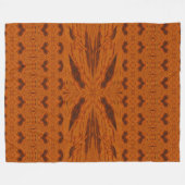 Golden Desert Butterfly 2 Fleecedecke (Vorderseite (Horizontal))