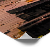 Golden Dhamma in the Northern Hills Poster (Ecke)