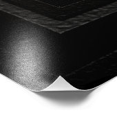 Golden Diamond Head Silver Moth Fotodruck (Ecke)