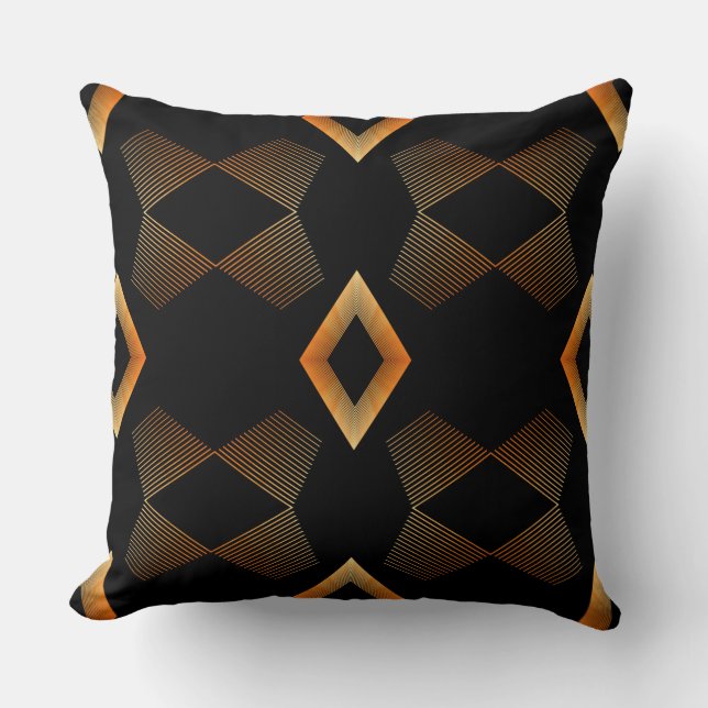 Golden Diamond Kissen (Vorderseite)