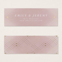 Golden Diamond Pink Geometric Deko Gatsby Wedding