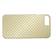 Golden Diamond Plate Case-Mate iPhone Hülle (Rückseite (Horizontal))