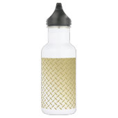 Golden Diamond Plate Trinkflasche (Rechts)