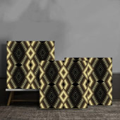 Golden Diamond Radiance gold geometric art Fliese