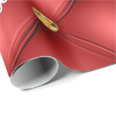 Golden Diamond Tufliter Leder benutzerdefinierten  Geschenkpapier (Rolleneckpunkt)