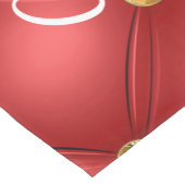 Golden Diamond Tufliter Leder benutzerdefinierten  Kurzer Tischläufer (Ecke)