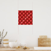Golden Diamond Tufliter Leder benutzerdefinierten  Poster (Küche)