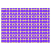 Golden Diamonds Elegantes Royal Blue Gold Tischdecke (Vorderseite (Horizontal))