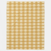Golden Diamonds Fleecedecke (Vorderseite)