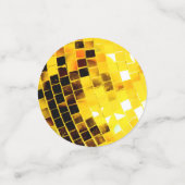 Golden Disco Konfetti (Klein Vorderseite)
