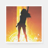 Golden Disco Serviette (Vorderseite)