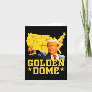 Golden Dome Trump Great American Map Patriotic 4. Karte
