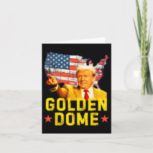 Golden Dome Trump Great American Map Patriotic 4. Karte