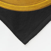 Golden Dome Trump Great American Map Patriotic 4th Fleecedecke (Ecke)