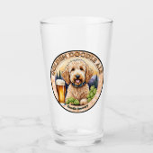Golden Doodle Ale Beer Glass Glas (Vorderseite)