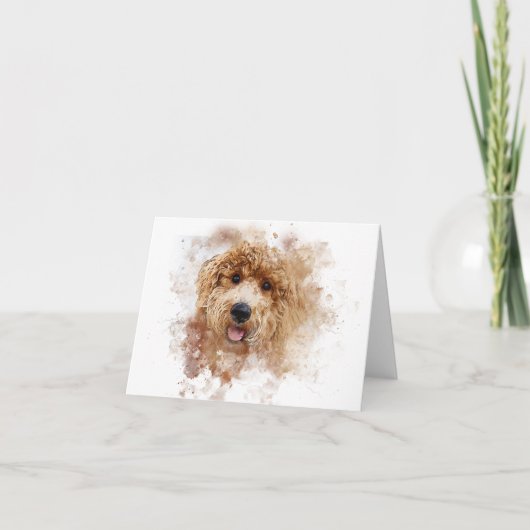Golden Doodle Blank (Vorderseite)