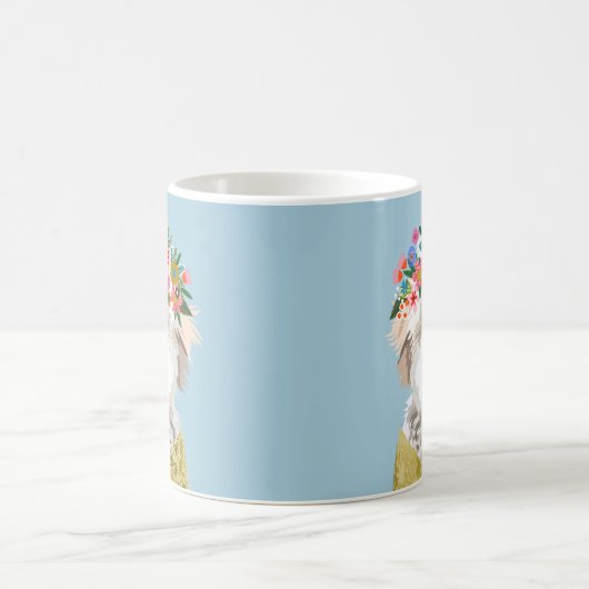 Golden Doodle Blume Kaffeetasse (Mittel)